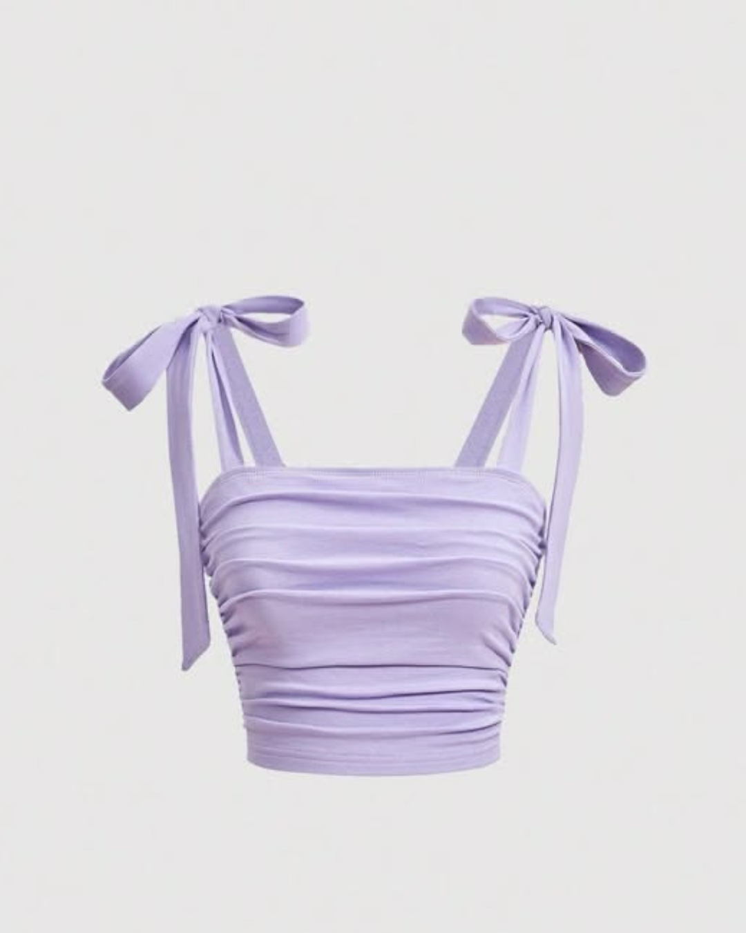 Bow Strap Crop Top